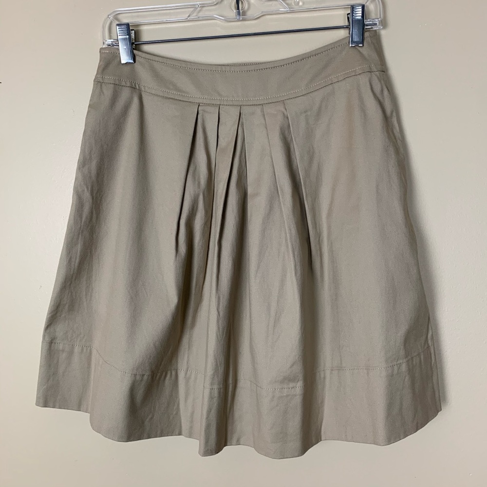 ANN TAYLOR LOFT • Khaki Skirt